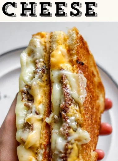 Smashburger grilled cheese sandwich with special sauce
